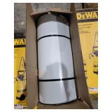 Roll of thick plastic material