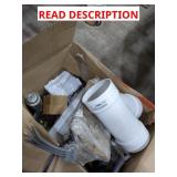 Box Lot Of Assorted Home Improvement Items