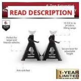 Husky 6-Ton Car Jack Stands - Home Depot