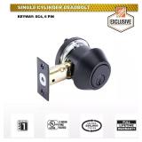 Industrial Duty Single Cylinder Deadbolt