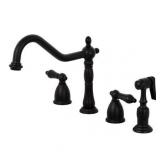 Kingston Brass KB1790ALBS Matte Black Faucet