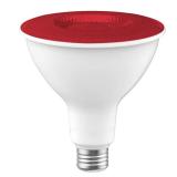 90W Equivalent PAR38 Red LED Bulb (E26) 1-Pack