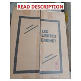 LED Lighted Cabinet