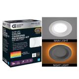 3 in. Canless LED Recessed Light Trim, 550 lm