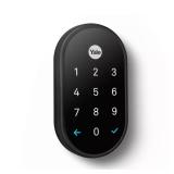 Google Nest x Yale Lock - Black Suede