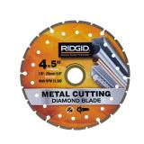 4.5 in. Segmented Rim Diamond Blade for Metal