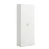White 60 in. H Accent Storage Cabinet