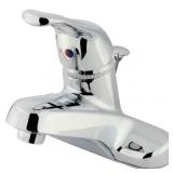 Kingston Brass KB511 4-in Faucet, Chrome