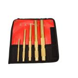 Brass Drift Punch Set (5-Piece)
