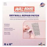 WAL-BOARD 6x6 Aluminum Drywall Patch