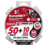 Diablo SandNet 5" Ceramic Disc 180 Grit 50pk