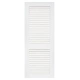 Kimberly Bay Louver Interior Door Slab White
