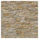 Golden Honey Ledger Quartzite Tile (6 sq ft)