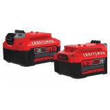 CRAFTSMAN V20 4Ah Battery 2-Pack (CMCB204-2)