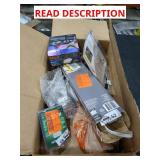 Box Lot Of Assorted Home Improvement Items