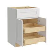 Newport 30 in. cabinet, Pacific White, 2ROT-Minor