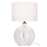 Windmere 21.5 in Clear Glass Table Lamp