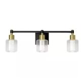 Artika Champagne Globe 26" 3-Light Vanity Bar