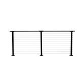 10 ft Deck Cable Railing, 36 in. Base Mount
