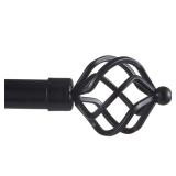 Torch 36-72 in Adjustable Curtain Rod Kit