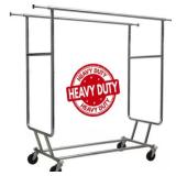 Metallic Clothes Rack 60x64 in