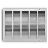 (6) 20x14 Steel Return Air Grille White