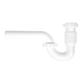 Form N fit 1-1/2 in. White Sink Drain P-Trap