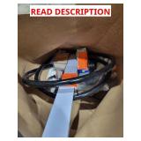 Bag Lot: switches, fuses, hose, cabinet light