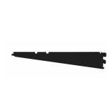 16 in. Black Heavy Duty Shelf Bracket