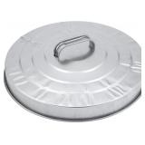 Behrens 38111 Trash Can Lid, Silver 20 Gal