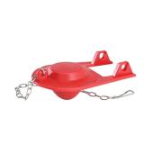 Korky Plus Universal 2 Inch Toilet Flapper Red