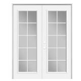 60x80 White Patio Door, Wood Frame