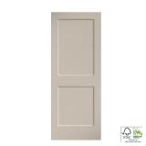 2-Panel Solid Core Wood Door (Prime)