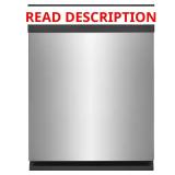 24 in. Stainless Dishwasher, Tall Tub