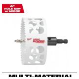 4 in. HOLE DOZER Bi-Metal Hole Saw with Arbor