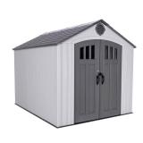 8x10 Resin Outdoor Storage Shed (80 sq ft)