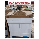 Everdean vanity 30"x33"x20"