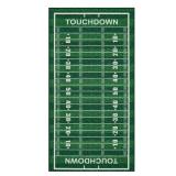 Tailgate Green Football Rug 4 ft x 8 ft