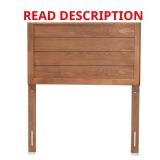 Seren Brown Twin Headboard