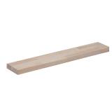 (2) 10 in. W x 48 in. D Hevea Wall Shelf