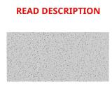Radar Basic White Ceiling Tile, 2x4, 8ct