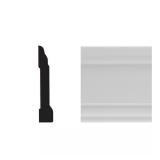 6761 PVC White Casing 96" 1-Piece