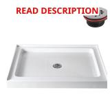 GB-508-36 48 in Shower Pan, White