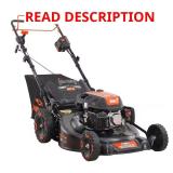 24 in. Electric Start Lawn Mower, 6 Speed CVT
