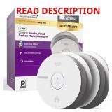 USI 2-Pack CO/Smoke Detector