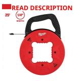 1/4 in. x 25 ft. Steel Fish Tape