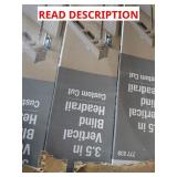 Home Decorators Blinds Head Rail 104"
