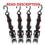 Husky 1 in. x 12 ft. Ratchet Tie-Down