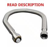 PTC x FIP 12" Corrugated SS Water Heater Conn