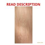 30 in. x 80 in. 1 Panel Flush Solid Core Door Sla